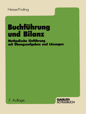 cover image of Buchführung und Bilanz